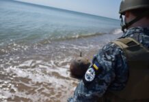 К побережью Одесской области снова вынесло вражескую мину