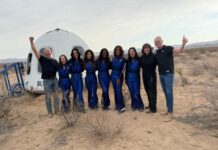 Кэти Перри побывала в космосе в первом полностью женском экипаже Blue Origin